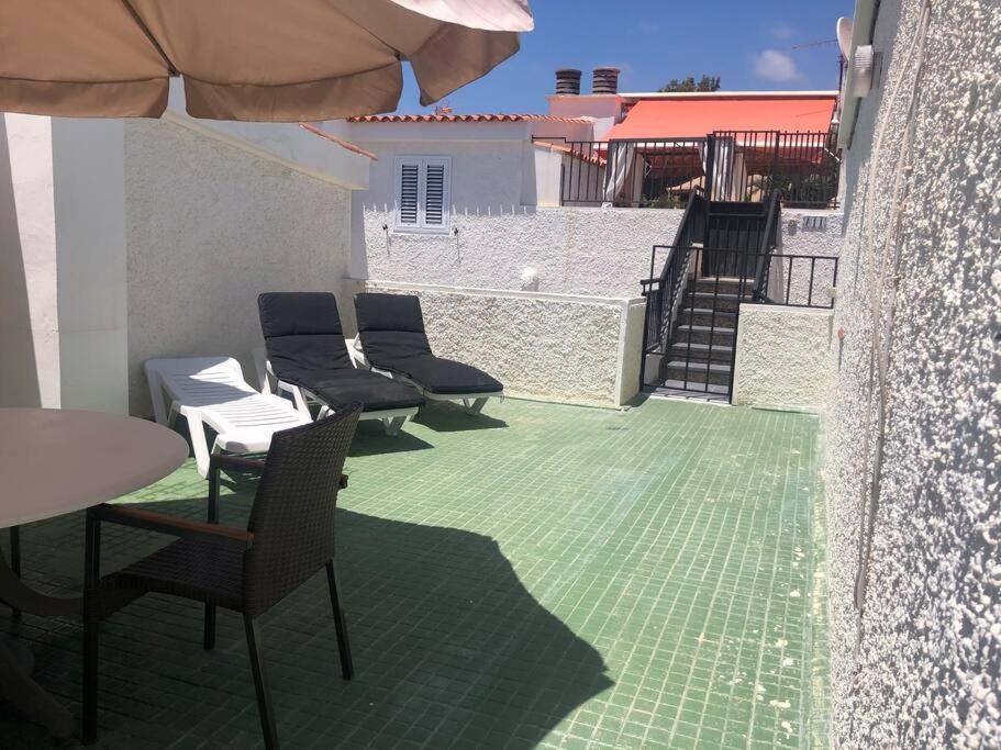 Playa Troya Apartment At The Beach Playa de las Américas Exterior foto